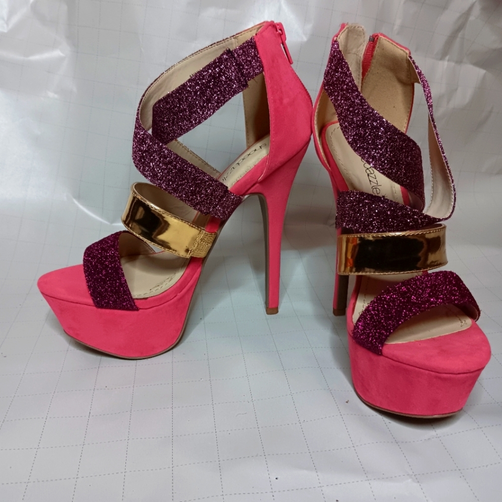 Platform stiletto high heel